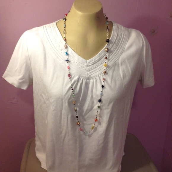 HandCrafted OOAK Bead Soup Necklace 36" long   ...    x11 - Picture 4 of 8